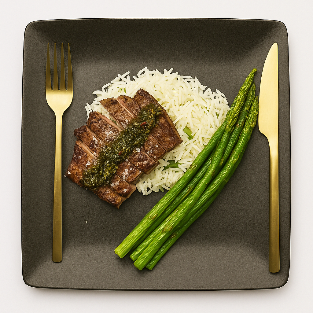 Chimichurri steak