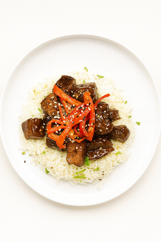 Teriyaki steak bowl
