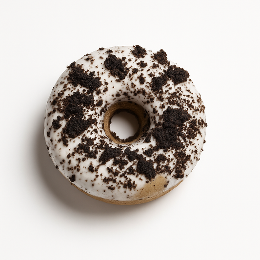 Oreo protein donut