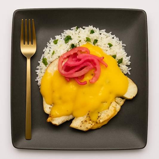 Mango habanero chicken bowl