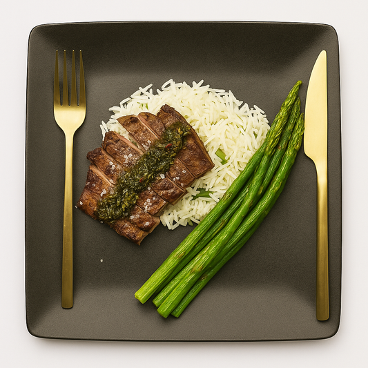 Chimichurri steak