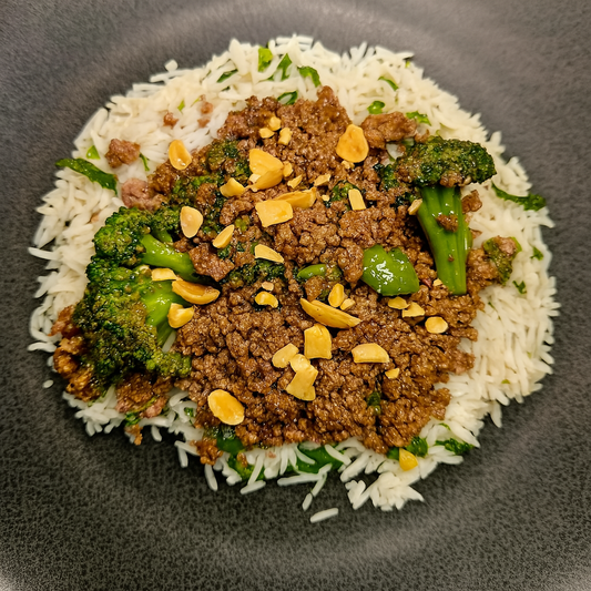 Teriyaki beef bowl